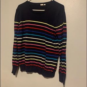 Stripped gap shirt long sleeved